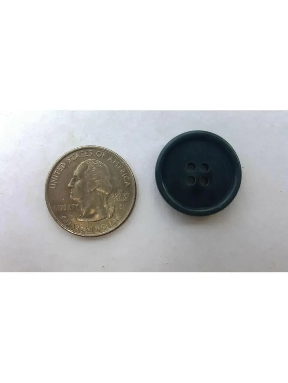Thunderstorm Green, 4 Hole Sewing/Crafts Buttons - 24 Pieces (066)